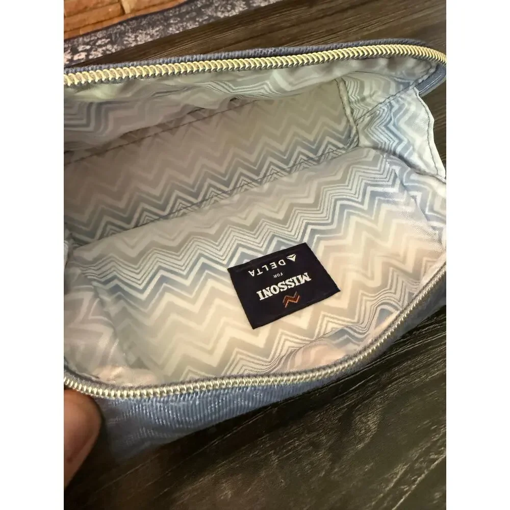 Missoni x Delta One Amenity and Cosmetic Travel Pouch